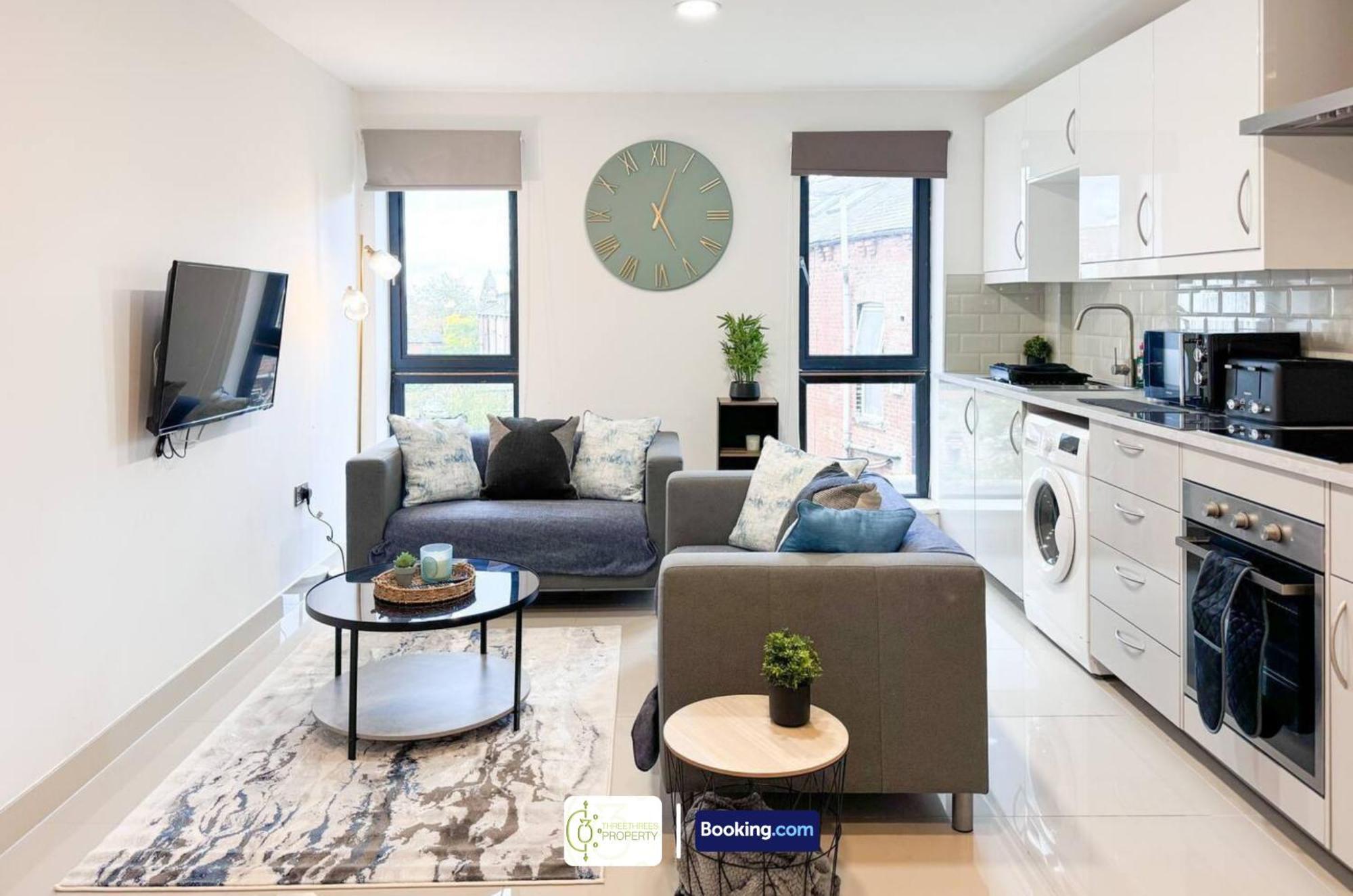 3 Bedroom Apt By Threethreethreesproperty Short Lets & Serviced Accommodation Leeds With Wi-Fi & Parking Leeds (West Yorkshire) Exterior foto